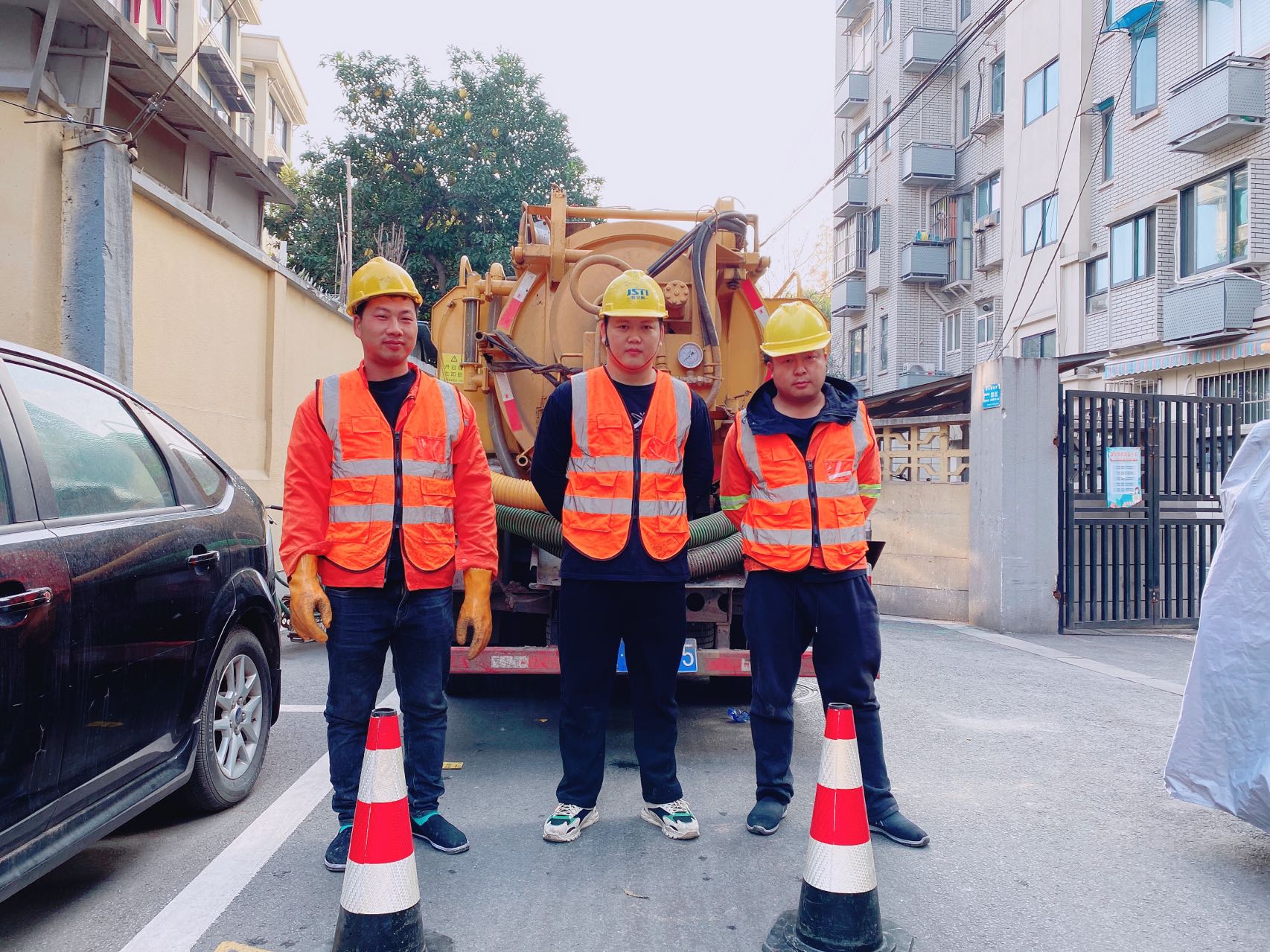 密云南京某小区管道清淤检测施工